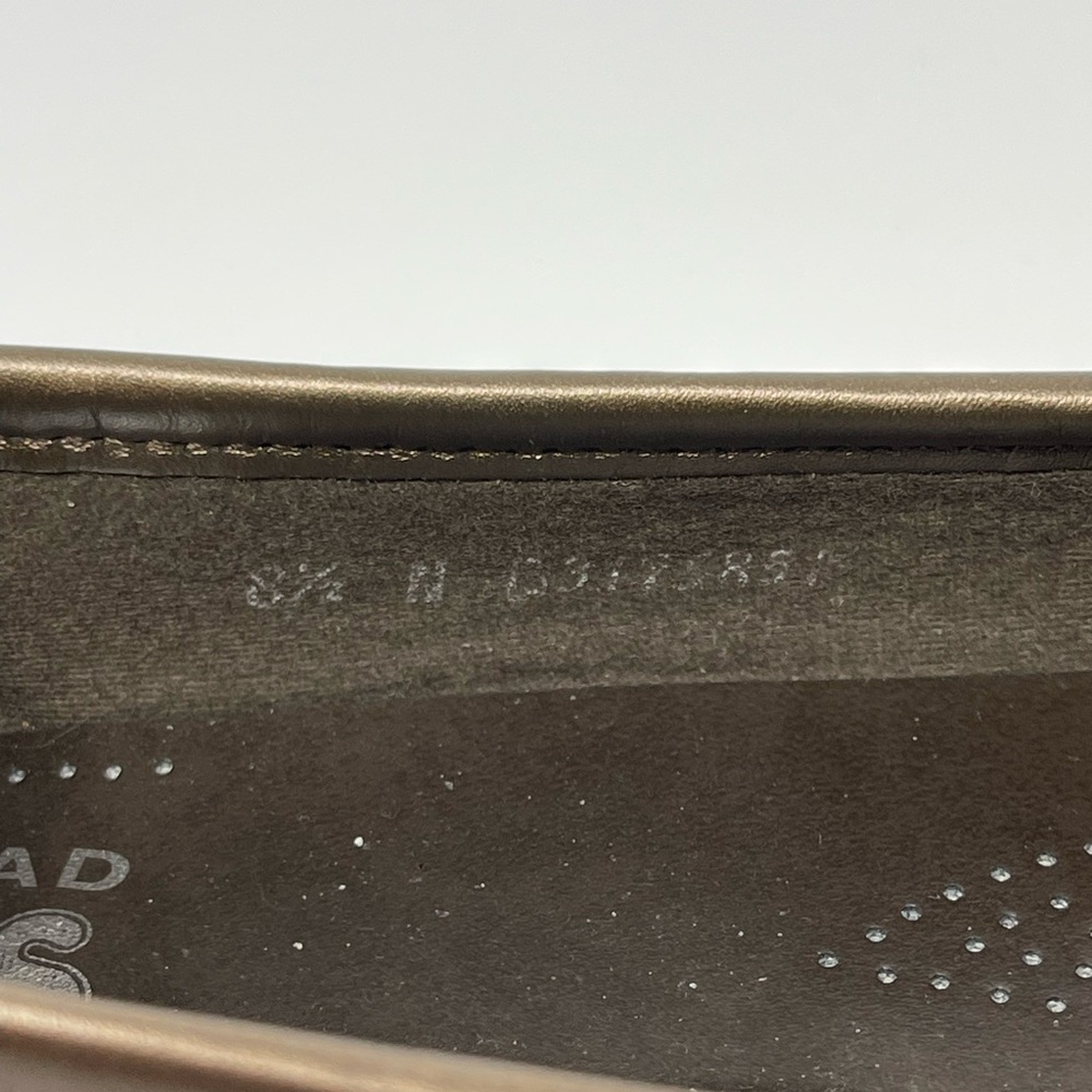 Old Money SAS Metro Women's 8.5 N Leather Slip-On Horsebit Loafers Bronze - Picture 5 of 5